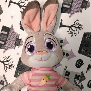 Disney Store plush Zootopia Young Judy Hopps Mini Bunny stuffed animal skirt